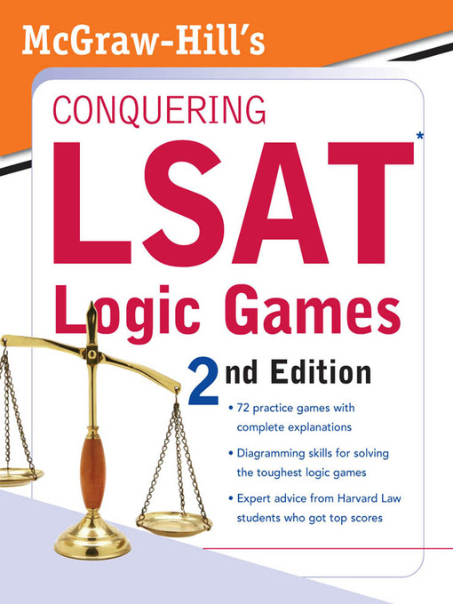 Cover image for McGraw-Hill's Conquering LSAT Logic Games